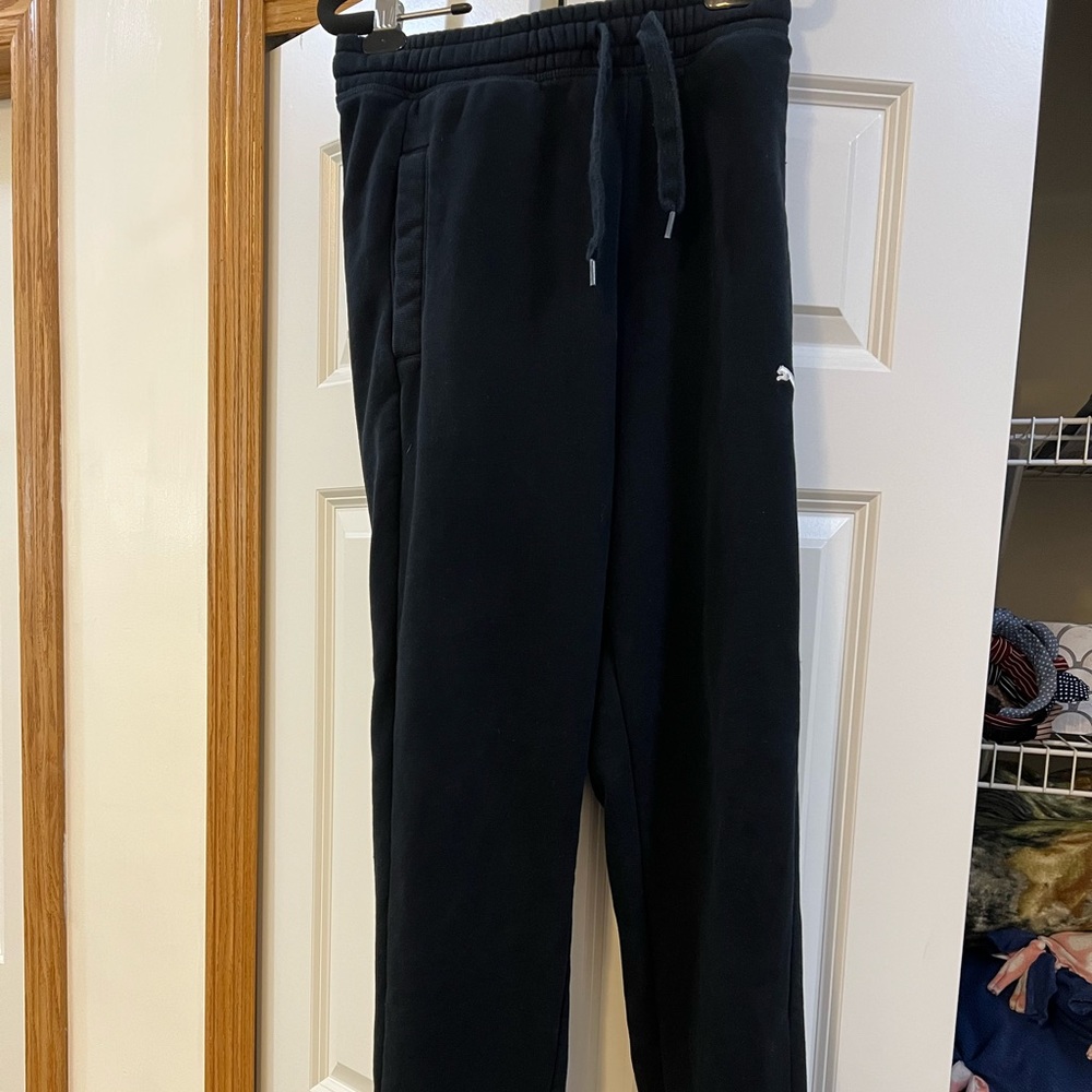Black Puma Sweatpants size Small!